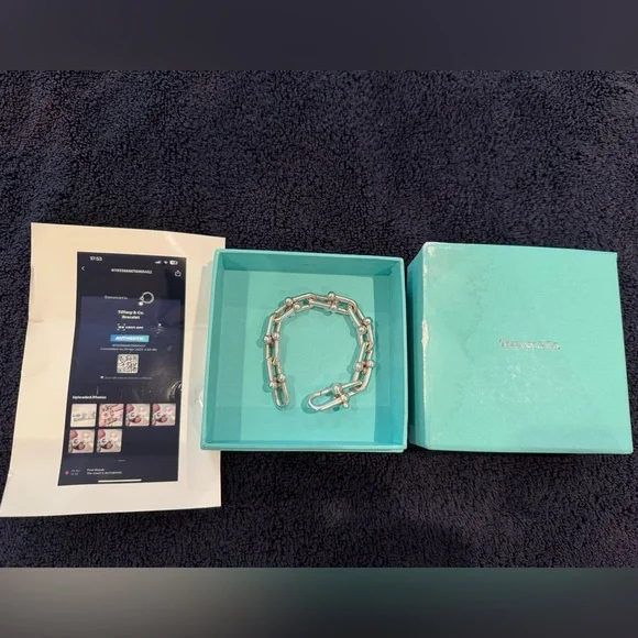 Tiffany & Co. Large Hardware Link Bracelet - Picture 7 of 15